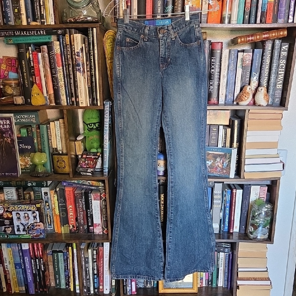 dELiAs Dark Blue Flare Jeans